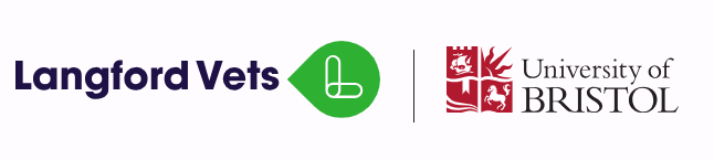 Langford Vets and UoB logo
