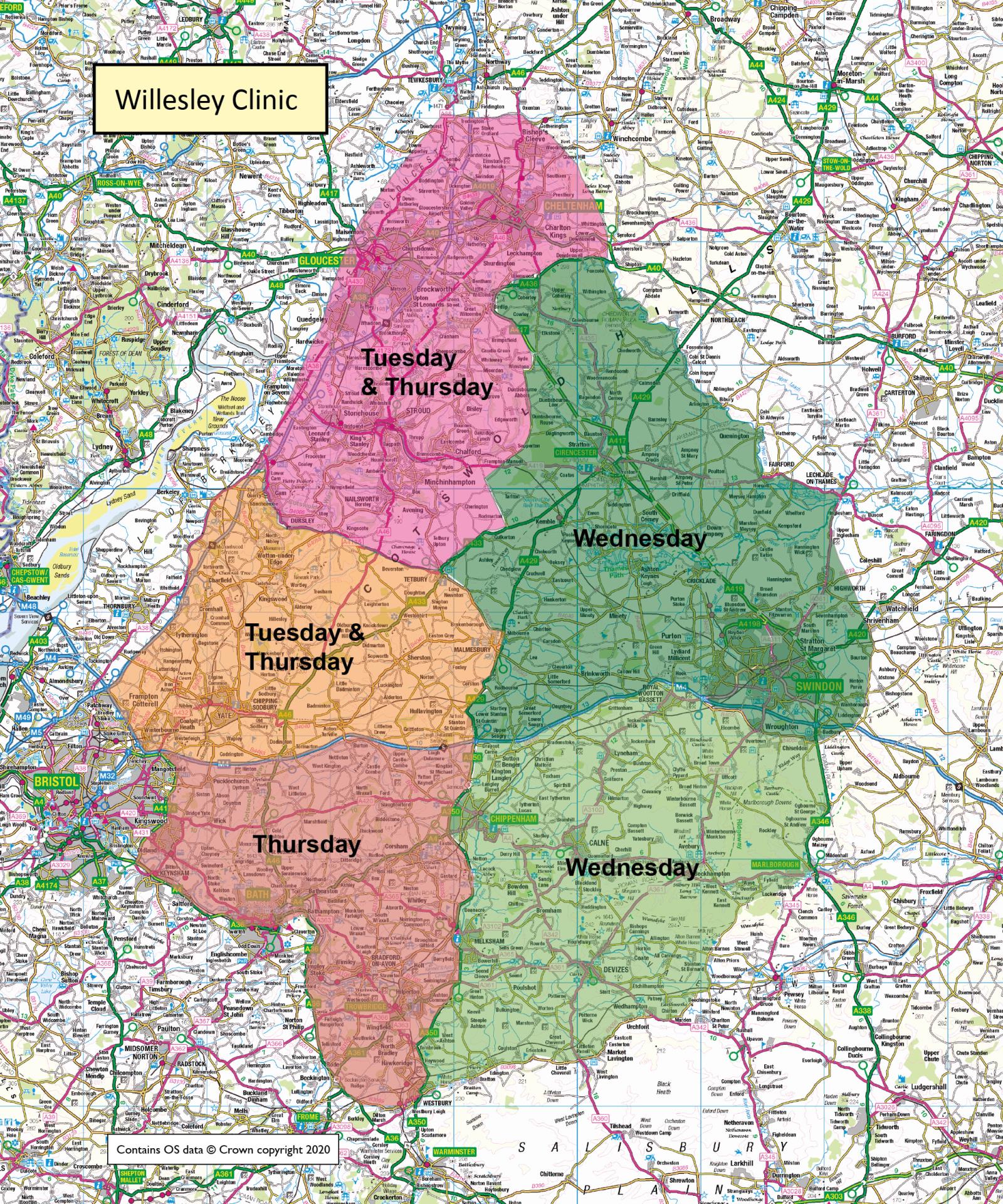 Willesley Zones 2023